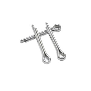 หมุดสปริง GB91 <span class=keywords><strong>ISO1234</strong></span> DIN94 A4-80 A2-70สแตนเลสสตีลผ่าเปิดแยก - Product Image 1