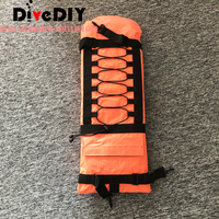 Flotteur de plongée à deux couches pour la pêche sous-marine FB012 |   Bouée de plongée en apnée en nylon 420D avec housse en PVC, drapeau de plongée et corde de 20 m
