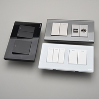 Tuya Smart Interrupteur Electrique Commutateur Wifi Intelligent Panneau De Commande Domestique Intelligent Interrupteurs Électriques Et Prise