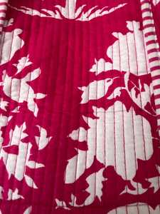 Sac de transport matelassé en coton, lavable, motifs imprimés à la main traditionnels, sac à bandoulière pour voyage et shopping - Product Image 5