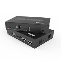 Extensor KVM HDMI sobre IP, Ethernet sobre Cat5, 1080p, 150m, RJ45, Compatible con IR, Extensor HDMI