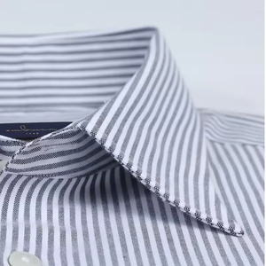 Elegante <span class=keywords><strong>Camisa</strong></span> <span class=keywords><strong>Columbia</strong></span> Vintage <span class=keywords><strong>para</strong></span> <span class=keywords><strong>Hombre</strong></span>, con Botones, Manga Larga, Transpirable, a Rayas Azules, Estilo Casual de Negocios - Product Image 6