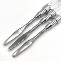 Pinceau double tête pour nail art, stylo de dessin pour extension de gel UV acrylique avec spatule, tout pour la manucure