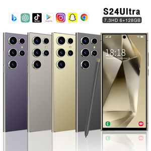 Téléphone android grand écran 6 + 128G S24 Ultra smartphone téléphone de 7.3 pouces Charge rapide Déverrouiller téléphone mobile <span class=keywords><strong>4G</strong></span> WIFI S23 S24 - Product Image 5
