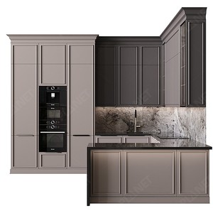 <strong>Free</strong> <strong>Standing</strong> Modern Flat Pack Fitted Complete <strong>Kitchen</strong> <strong>Units</strong> and Cabinets Ready to Assemble <strong>Kitchen</strong> Cabinets - Product Image 3