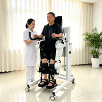 Exosquelette robotique pour l'entraînement à la marche |   Robot de marche pour membres inférieurs |   Dispositif de Neuroreadaptation |   Modes actif et passif