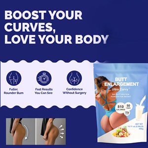 Personalizar logotipo propio Natural BBL aumento de peso en polvo fresa <span class=keywords><strong>vainilla</strong></span> Chocolate sabor Boost Plump Booty Curves polvo - Product Image 3