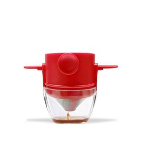 Filtro de café sin papel de plástico PP, dispositivo automático antifugas, herramienta para té, tipo colgante, artículo para el hogar - Product Image 2