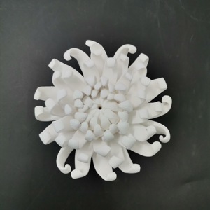 Vente chaude <span class=keywords><strong>de</strong></span> bonne qualité ODM personnalisé en céramique artificielle réaliste <span class=keywords><strong>Lotus</strong></span> 15.5 <span class=keywords><strong>fleur</strong></span> pour la <span class=keywords><strong>décoration</strong></span> <span class=keywords><strong>murale</strong></span> du salon - Product Image 5