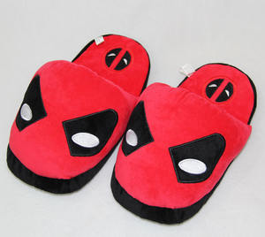 ฤดูหนาวการ์ตูนน่ารักการ์ตูนผู้ชายและผู้หญิงรองเท้าแตะผ้าฝ้ายตุ๊กตาอุปกรณ์ต่อพ่วงฟิล์มแมงมุมรองเท้าแตะตุ๊กตาบ้านผ้าฝ้าย - Product Image 5