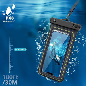 Pochette de sport flottante étanche IP68 pour téléphone, avec écran tactile et sangle, pour téléphone portable de 6,8 pouces - Product Image 4