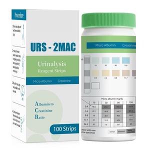 <span class=keywords><strong>Tiras</strong></span> <span class=keywords><strong>Reactivas</strong></span> de <span class=keywords><strong>Orina</strong></span> ACR, Precisión del 99.8%, Resultado en 30s, Paquete de 100 URS-2MAC - Product Image 2