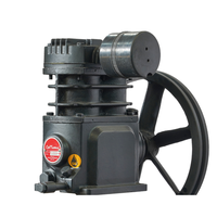 Compresor de Aire Industrial de un Solo Pistón, Bomba de Pistón Lubricada con Aceite de Alta Resistencia, Motor Eléctrico, Sistema de Aire para Taller