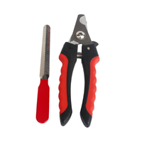 Kingtale-Coupe-ongles professionnel amélioré pour chien-Ciseaux à ongles pour animaux de compagnie-Protecteurs de sécurité-Brosses pour cartes blister