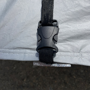 Housse pour vêtements de voiture <span class=keywords><strong>plus</strong></span> velours couverture complète PEVA grain uni <span class=keywords><strong>plus</strong></span> coton anti-poussière pluie crème solaire vêtements de voiture complète voiture complète - Product Image 5