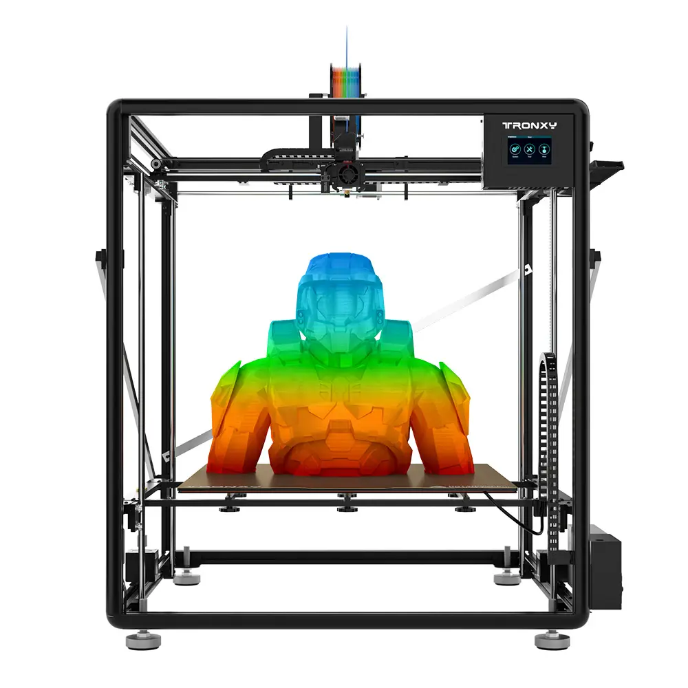 Stable cube frame impresora 3d printer VEHO 600 single color PLA/ABS 1.75mm filament plastic molding 3d printer