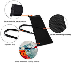 กระเป๋าเก็บอุปกรณ์พายเรือผ้าอ็อกซ์ฟอร์ดสีดำ 210D กันน้ำและกันฝุ่น - Product Image 3