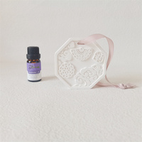 Diffuseur d'huiles essentielles suspendu, ornement aromatique passif, pendentif parfumé