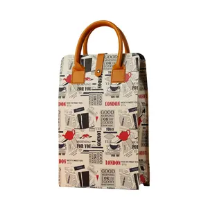 Coffrets cadeaux haut de gamme pour deux bouteilles de <span class=keywords><strong>vin</strong></span> rouge, sacs d'emballage, boîtes extérieures personnalisables avec logo, fabricant en gros, motifs imprimés - Product Image 5