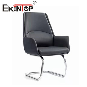   Silla de Oficina de Cuero con Respaldo Alto y Altura Ajustable con Reposabrazos para Uso en Oficina - Product Image 4