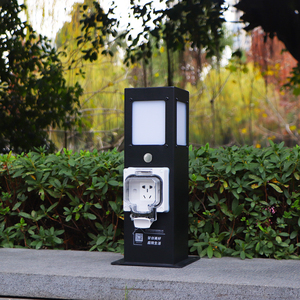 Pedestal de energía al aire libre utilizado en jardín, patio/enchufes y enchufes/Pedestal eléctrico/poste de salida al aire libre/Villa y jardín y camping - Product Image 5