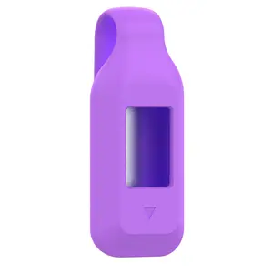 10 renk mevcut izle aksesuarları yedek silikon kemer klipsi tutucu kapak Garmin Vivofit 3 nesil