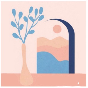 CHENISTORY Quadro Fai-da-Te con Immagine di Cartoni Animati per Bambini, Pittura Acrilica Moderna con <span class=keywords><strong>Calligrafia</strong></span>, Regalo Unico per Bambini 20x20cm - Product Image 1