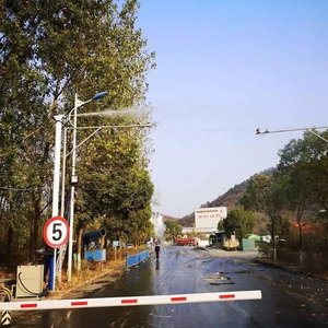 360 градусов высокого давления вращающаяся система распыления тумана сваи дорожная система подавления пыли спрей Полюс - Product Image 5