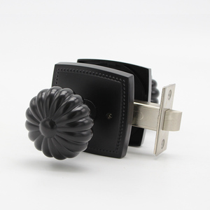现代家居装饰用最新南瓜设计旋钮隐私门锁 - Product Image 3
