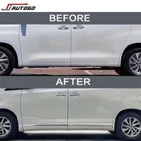 Nouveau Kit de carrosserie 2022 pour Toyota Alphard Vellfire Anh20 2008 2009 2010 2011 2012 2013 mise à niveau vers 2014 2018 2020 2022 ANH30 série 35