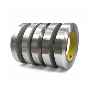 Better Insulation Roll Tape Fireproof Aluminum Foil Adhesive Tape for Pipeline leakage Fix stick the wire intact