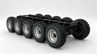 Moteur moyeu servo DC sans balais 48V 1000W étanche IP67 avec encodeur et pneu de tracteur de 16 pouces pour châssis tout-terrain 4x4 6x6 et voiturette de golf