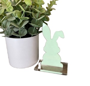Customized Spring Easter Party Centerpiece Table Sign Acrylic Bunny Tabletop Decorations - Product Image 3