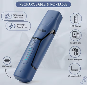 Ponceuse à griffes pour chien OEM 2026 Candure, jusqu'à 6 vitesses, pour chiens et chats de petite, moyenne et grande taille, faible bruit, rechargeable, 360° °   Lumière LED - Product Image 2