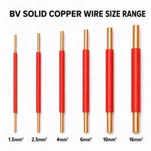 Fil électrique BV de qualité supérieure, en cuivre, isolé en PVC, câble conducteur en cuivre massif, fiable pour le câblage électrique domestique - Product Image 5