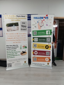 Fabbricazione di prezzi di fabbrica Roll Up banner stand pubblicità all'ingrosso in alluminio Roll Up Banner Stand per pubblicità e promozione - Product Image 3