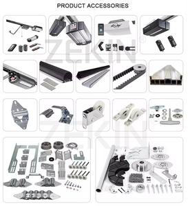 Villa oculta automática de aluminio negro rejilla puerta de garaje rejillas modernas listones puertas de garaje <span class=keywords><strong>con</strong></span> puertas peatonales - Product Image 6