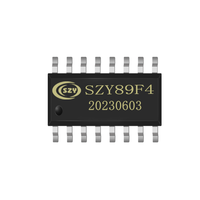 Puce de reconnaissance vocale hors ligne IFLYTEK SZY89F4 AI avec commande vocale, mémoire flash intégrée de 512 Ko, 18 entrées, MCU 32 bits, Bluetooth, portée de 2 m