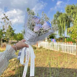 Bouquet de fleurs de savon en forme de <span class=keywords><strong>rose</strong></span> pêche de haute qualité pour la Saint-Valentin, cadeau romantique pour la Saint-Valentin, rendez-vous galant, fête des mères - Product Image 6