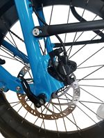 Vélo électrique tout-terrain à suspension intégrale 26"x4.0, moteur central Truckrun 1000W, batterie 48V 17.4Ah, freins à disque hydrauliques, écran LCD couleur, 8 vitesses, personnalisable