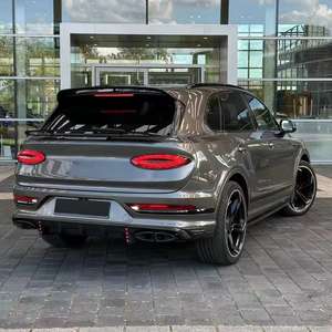 LD Style Kit de carrosserie en fibre de carbone sèche pour Bentley Bentayga 2020-24 Lèvre avant Diffuseur arrière Couverture de rétroviseur de toit - Product Image 6