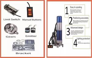 Meilleur <span class=keywords><strong>Prix</strong></span> Entrepôt Industriel Roll up Porte de <span class=keywords><strong>Garage</strong></span> Ac800kg Moteur de <span class=keywords><strong>Portail</strong></span> Électrique Moteur Latéral Fabricants - Product Image 4