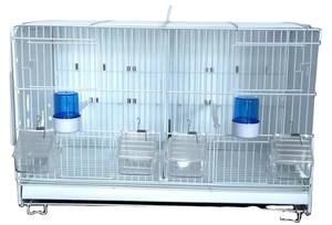 <span class=keywords><strong>Cage</strong></span> à oiseaux personnalisée KWS en acier inoxydable, support de plateau en plastique à épissure mobile multicouche à motif solide à vendre - Product Image 5