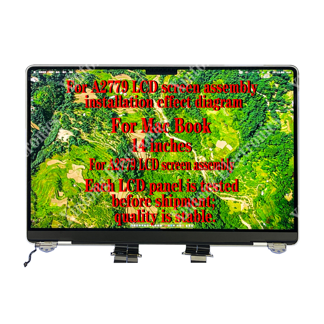 Wholesale for MacBook Pro 2023 New Laptop A2779 LCD Screen Assembly Upper Half A2779 Monitor Screen 14.2 Inch LCD Screen