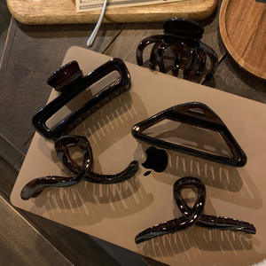 Pinzas de Pelo de Moda para Mujer al por Mayor, Últimas Novedades en Accesorios de Plástico para el Cabello, Pinzas para Cabello Grueso - Product Image 1