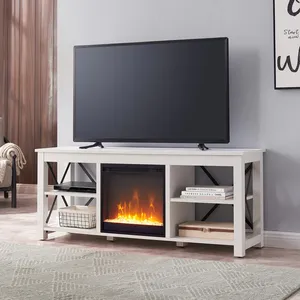 Los muebles de sala de estar <span class=keywords><strong>Fis</strong></span> hasta 65 "aterrizaje con soporte de TV de chimenea para sala de estar - Product Image 5