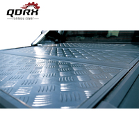 Couverture de benne coulissante à trois volets pour Isuzu D-Max, en aluminium rigide, imperméable, pour camionnette
