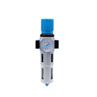 Régulateur de filtre pneumatique série HFR, filtre régulateur d'air comprimé avec manomètre, unité de traitement de l'air comprimé
