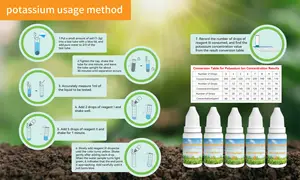 Stikstofanalysekit Bodemanalyse Voor Testkit Voor Gazongras Groentegrond Waterreagens In De Tuin
