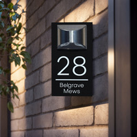 Logos personnalisés en acrylique, enseignes LED pour l'extérieur et l'intérieur, lettres en relief, éclairage étanche, panneaux publicitaires lumineux DC 12V pour